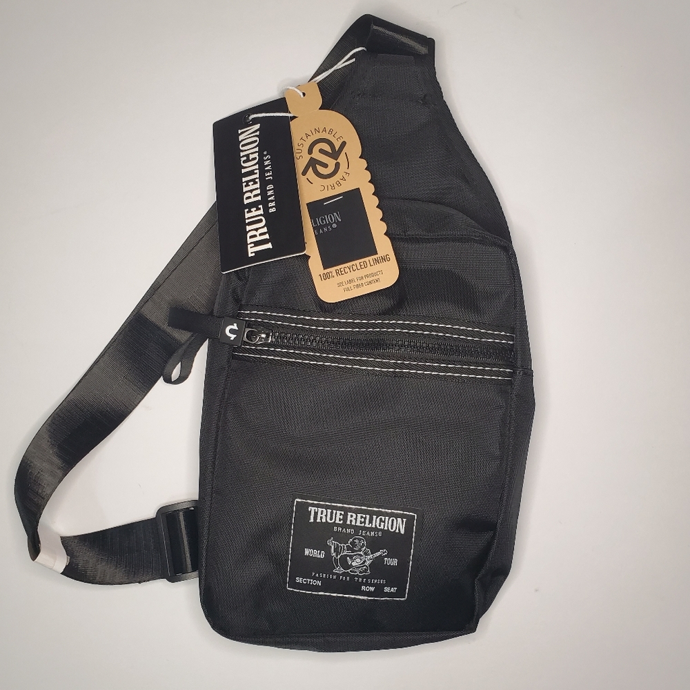 cross shoulder bag, black, new